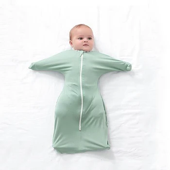 Sac De Dormit Pentru Copii Cu Fermoar Pentru Sugari Sleepsacks Nou-Născut Înfășat Folie Bumbac Moale, Respirabil Și Ușor De A Schimba Scutecul