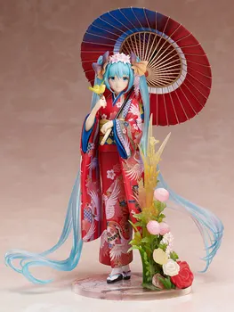 În Stoc Original Hatsune Miku Mai Puternic Miku Rochie Fancy Anime Figurine Jucarie Pentru Copil Cadou De Crăciun